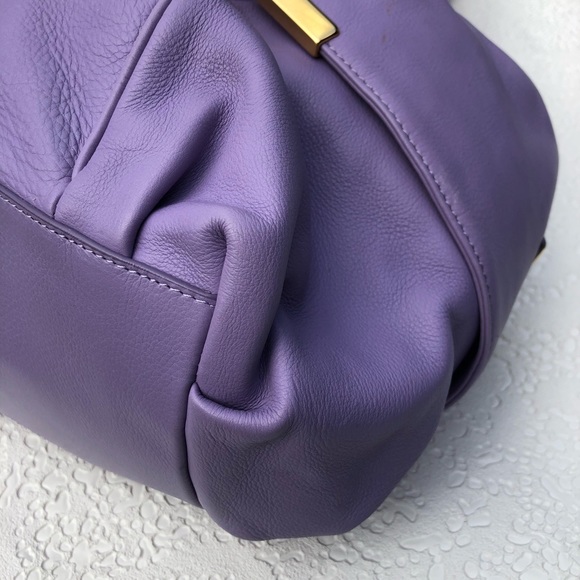 Michael Kors Beverly Drawstring Satchel Violet - Picture 5 of 9